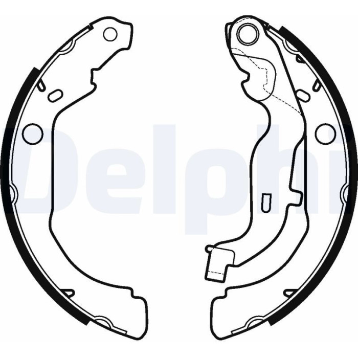 Delphi LS2127 Bremsbackensatz