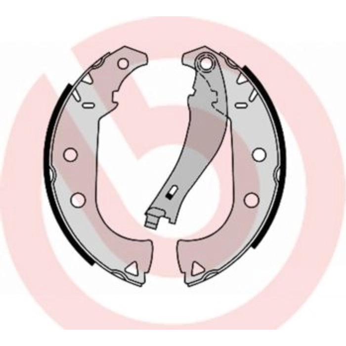 Brembo S 23 556 Bremsbackensatz ESSENTIAL LINE