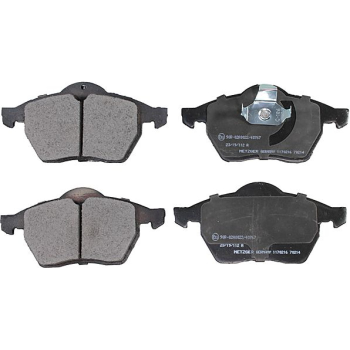 Metzger 1170216 Bremsbelagsatz, Scheibenbremse Metzger 1170216 Bremsbelagsatz, Scheibenbremse