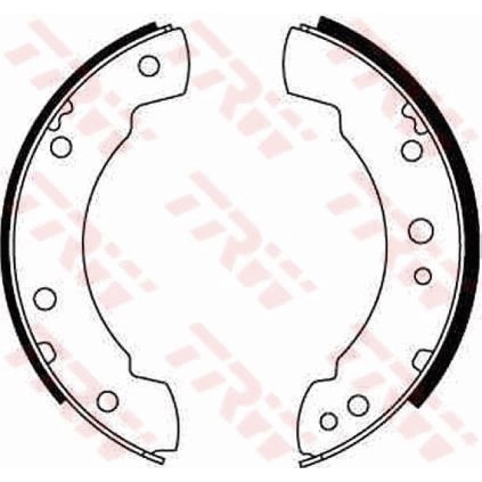 TRW GS6140 Bremsbackensatz TRW GS6140 Bremsbackensatz