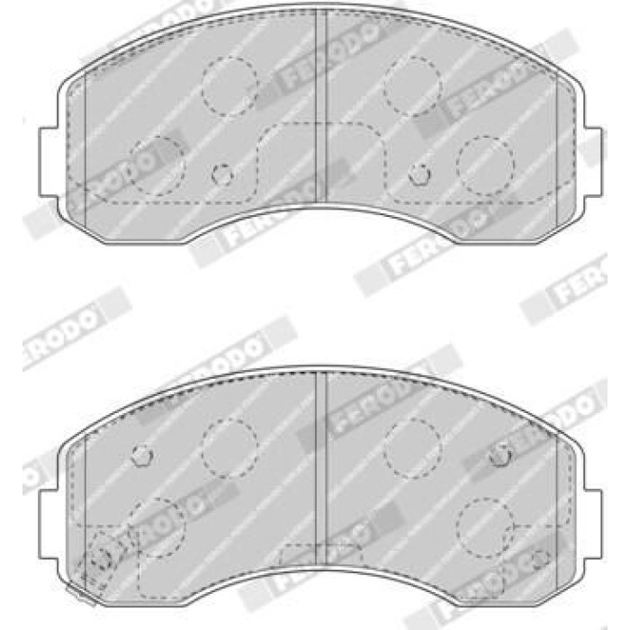 Ferodo FDB4567 Bremsbelagsatz, Scheibenbremse PREMIER ECO FRICTION Ferodo FDB4567 Bremsbelagsatz, Scheibenbremse PREMIER ECO FRICTION