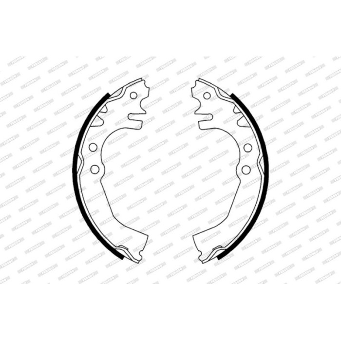 Ferodo FSB570 Bremsbackensatz PREMIER Ferodo FSB570 Bremsbackensatz PREMIER