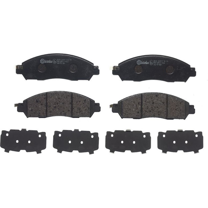Brembo P 56 118 Bremsbelagsatz, Scheibenbremse PRIME LINE Brembo P 56 118 Bremsbelagsatz, Scheibenbremse PRIME LINE