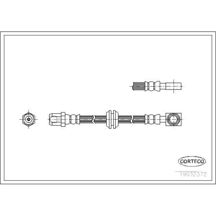 Corteco 19032372 Bremsschlauch