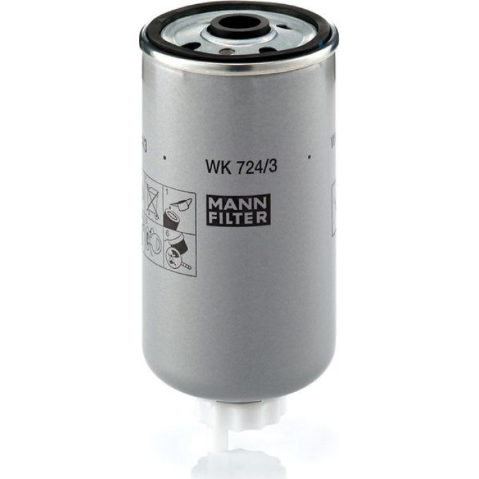 Mann-Filter WK 724/3 Kraftstofffilter Mann-Filter WK 724/3 Kraftstofffilter