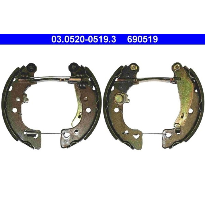 ATE 03.0520-0519.3 Bremsbackensatz Original TopKit ATE 03.0520-0519.3 Bremsbackensatz Original TopKit