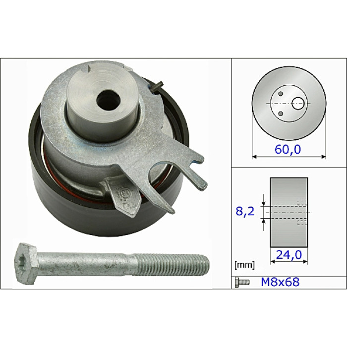 INA 531 0317 10 Spannrolle, Zahnriemen INA 531 0317 10 Spannrolle, Zahnriemen