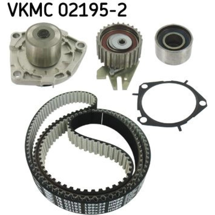 SKF VKMC 02195-2 Wasserpumpe + Zahnriemensatz SKF VKMC 02195-2 Wasserpumpe + Zahnriemensatz