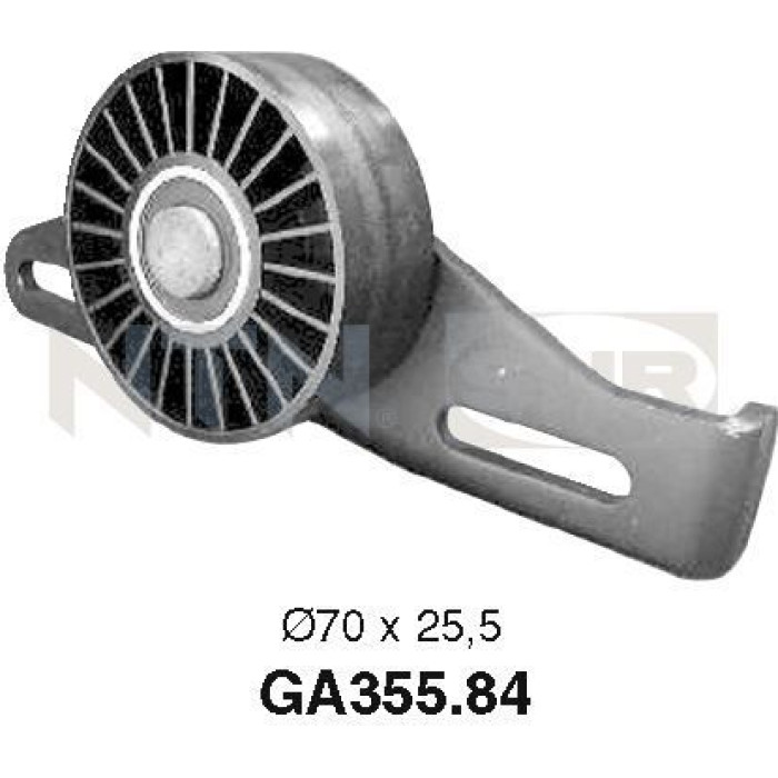 NTN-SNR GA355.84 Spannrolle, Keilrippenriemen NTN-SNR GA355.84 Spannrolle, Keilrippenriemen