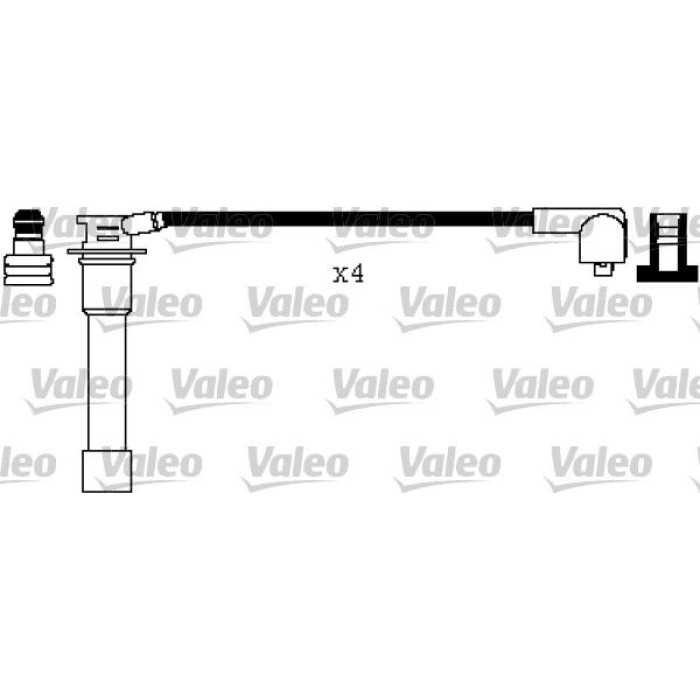 Valeo 346595 Zündleitungssatz Valeo 346595 Zündleitungssatz
