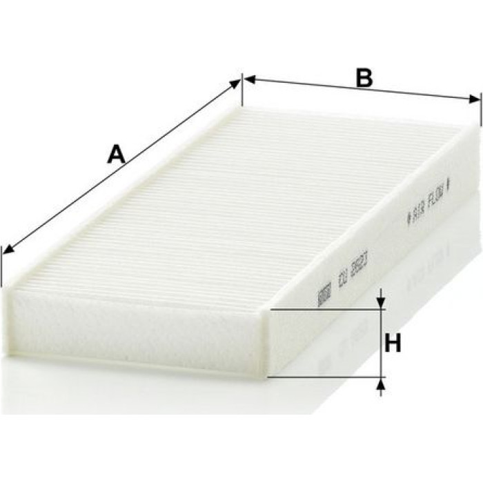 MANN-FILTER CU 2623 Innenraumfilter, Partikelfilter MANN-FILTER CU 2623 Innenraumfilter, Partikelfilter