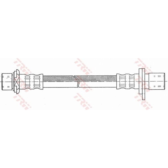 TRW PHA384 Bremsschlauch TRW PHA384 Bremsschlauch