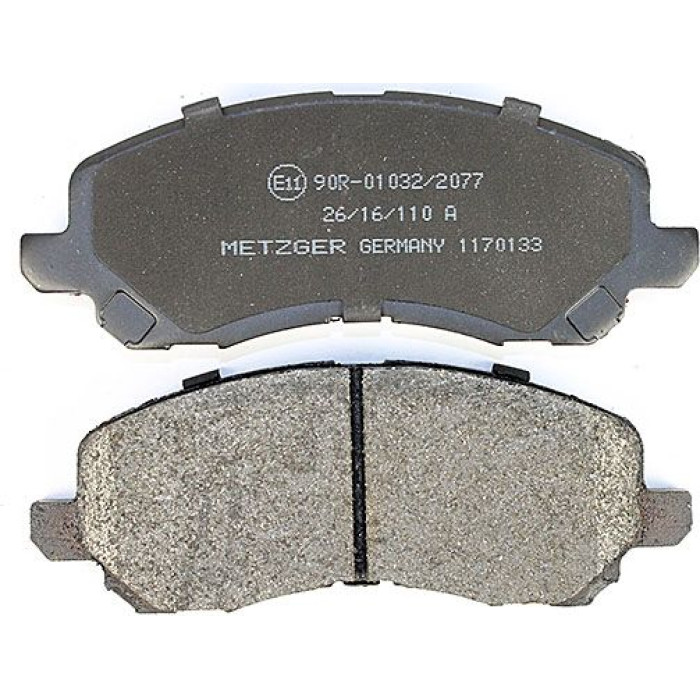 Metzger 1170133 Bremsbelagsatz, Scheibenbremse Metzger 1170133 Bremsbelagsatz, Scheibenbremse