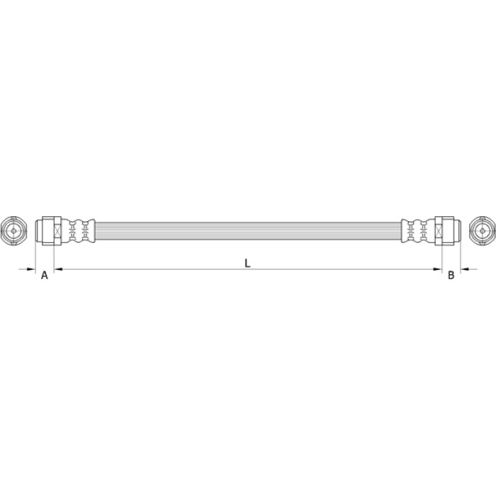 Metzger 4110994 Bremsschlauch