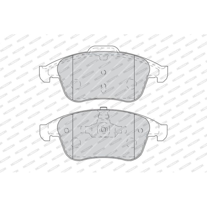 Ferodo FDB4249 Bremsbelagsatz, Scheibenbremse PREMIER ECO FRICTION