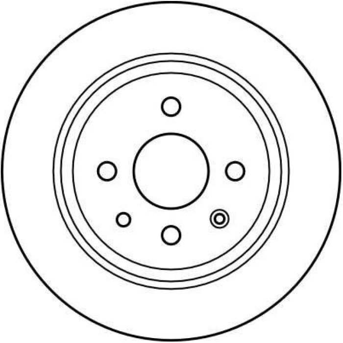 TRW DF2614 Bremsscheibe TRW DF2614 Bremsscheibe