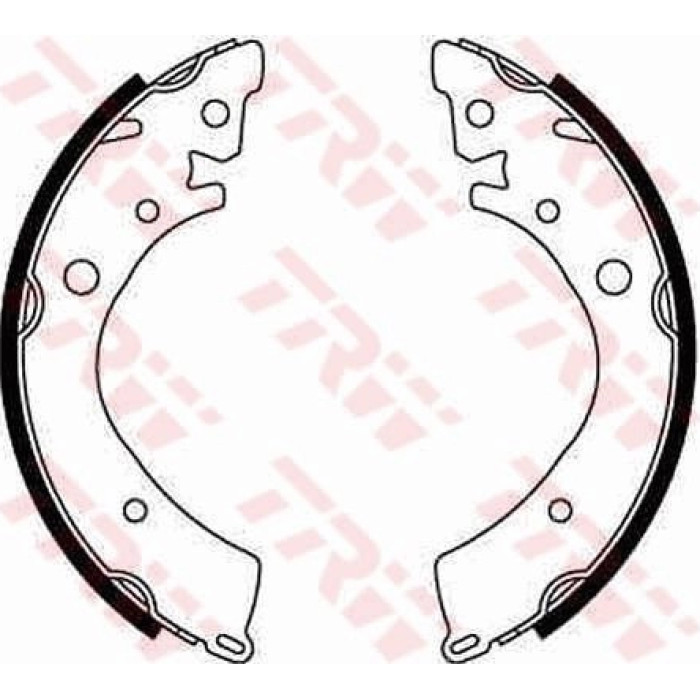 TRW GS8215 Bremsbackensatz TRW GS8215 Bremsbackensatz