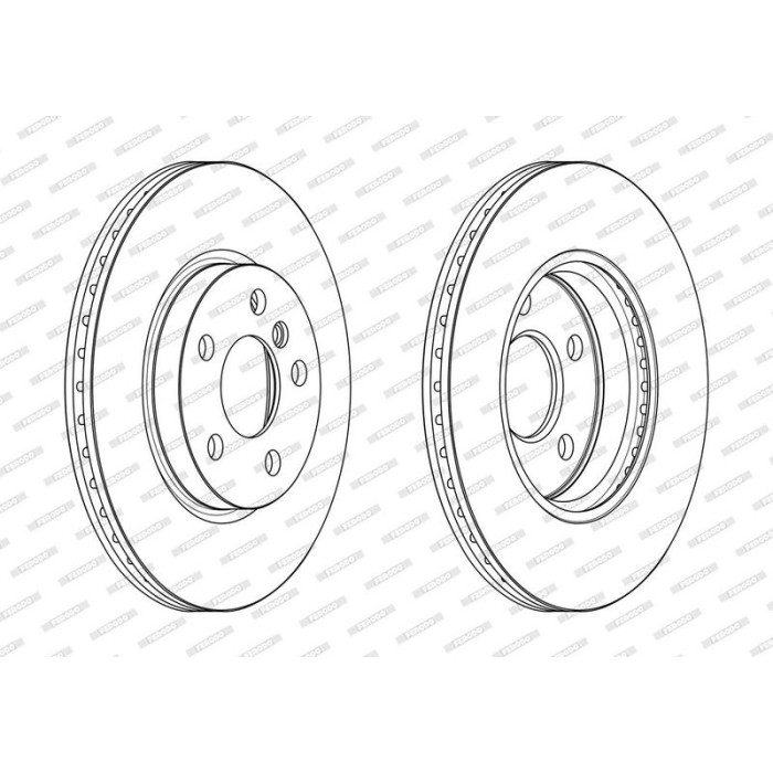 FERODO DDF2613C Bremsscheibe 294x22mm, 5x112, Belüftet, beschichtet FERODO DDF2613C Bremsscheibe 294x22mm, 5x112, Belüftet, beschichtet