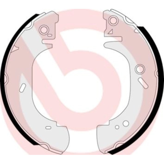 Brembo S 24 528 Bremsbackensatz ESSENTIAL LINE
