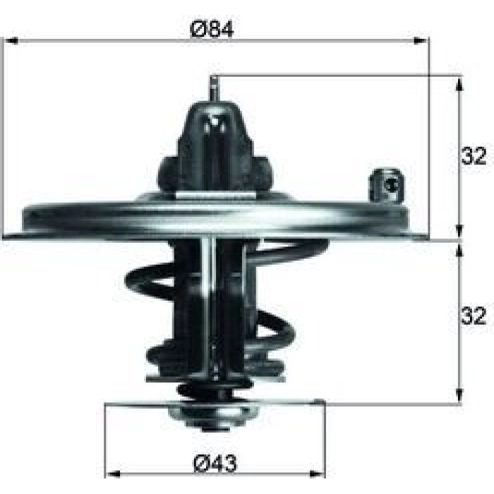 Thermostat, Kühlmittel TX 36 85D