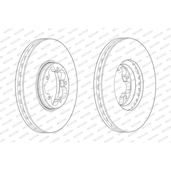 Ferodo DDF2470-1 Bremsscheibe PREMIER