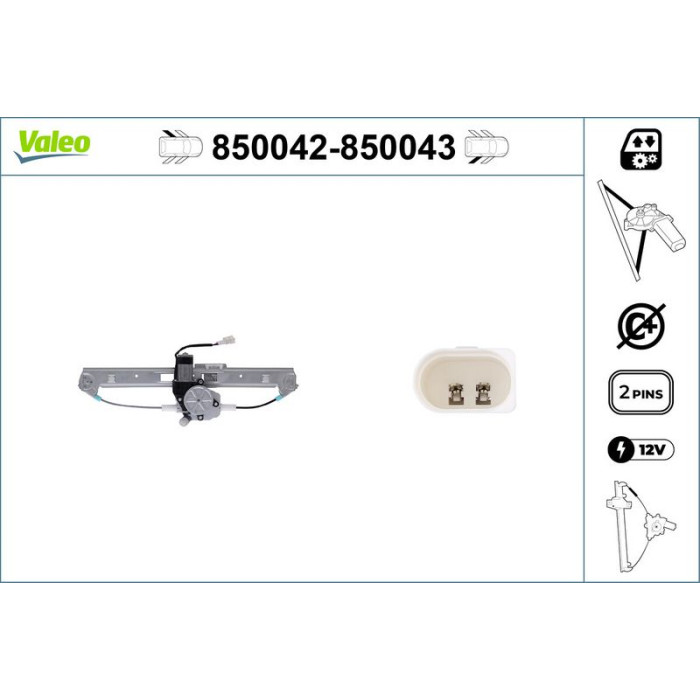 Valeo 850043 Fensterheber Valeo 850043 Fensterheber