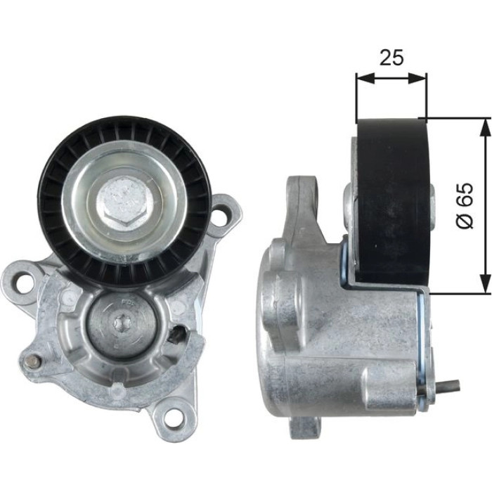 Gates T39193 Spannrolle, Keilrippenriemen DriveAlign™