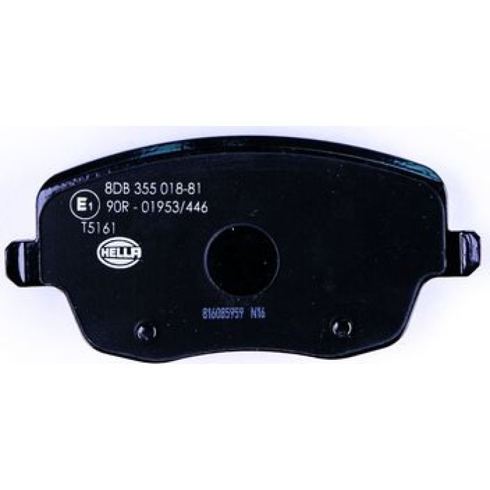 Hella 8DB 355 018-811 Bremsbelagsatz, Scheibenbremse