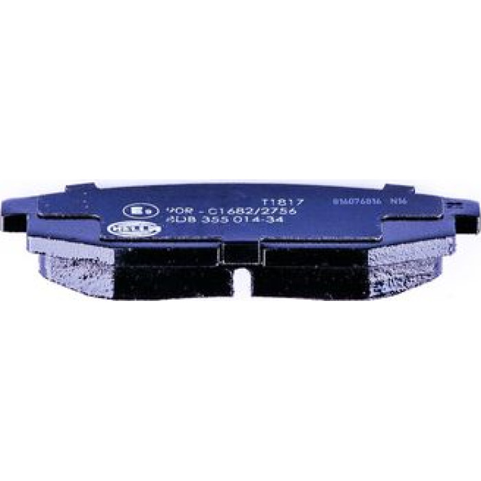Hella 8DB 355 014-341 Bremsbelagsatz, Scheibenbremse Hella 8DB 355 014-341 Bremsbelagsatz, Scheibenbremse