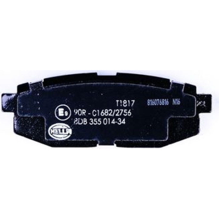 Bremsbelagsatz, Scheibenbremse 8DB 355 014-341 Bremsbelagsatz, Scheibenbremse 8DB 355 014-341