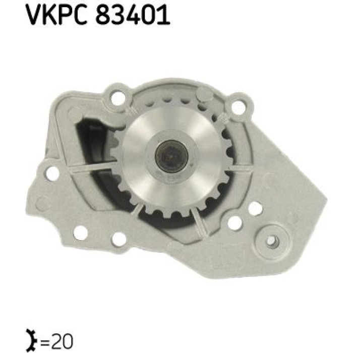 SKF VKPC 83401 Wasserpumpe Aquamax SKF VKPC 83401 Wasserpumpe Aquamax
