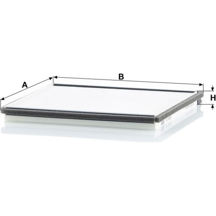 MANN-FILTER CU 2225 Innenraumfilter, Partikelfilter MANN-FILTER CU 2225 Innenraumfilter, Partikelfilter
