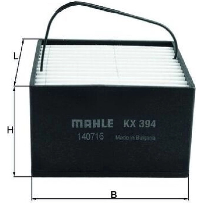 Knecht KX 394 Kraftstofffilter Knecht KX 394 Kraftstofffilter