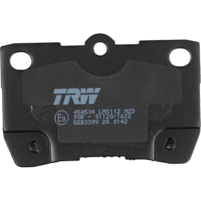 TRW GDB3399 Bremsbelagsatz, Scheibenbremse COTEC TRW GDB3399 Bremsbelagsatz, Scheibenbremse COTEC
