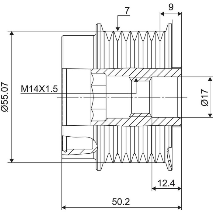 Generatorfreilauf 588130 Generatorfreilauf 588130