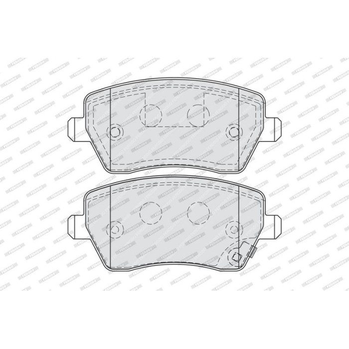 Ferodo FDB4069 Bremsbelagsatz, Scheibenbremse PREMIER ECO FRICTION Ferodo FDB4069 Bremsbelagsatz, Scheibenbremse PREMIER ECO FRICTION