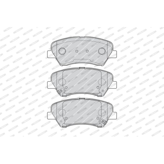 Ferodo FDB4613 Bremsbelagsatz, Scheibenbremse PREMIER ECO FRICTION Ferodo FDB4613 Bremsbelagsatz, Scheibenbremse PREMIER ECO FRICTION