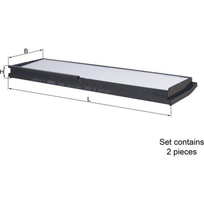 Knecht LA 862/S Filter, Innenraumluft Knecht LA 862/S Filter, Innenraumluft