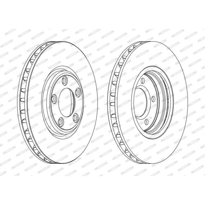 Ferodo DDF1107C Bremsscheibe PREMIER