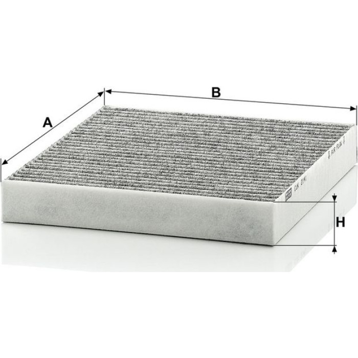 MANN-FILTER CUK 2141 Innenraumfilter, Aktivkohlefilter MANN-FILTER CUK 2141 Innenraumfilter, Aktivkohlefilter