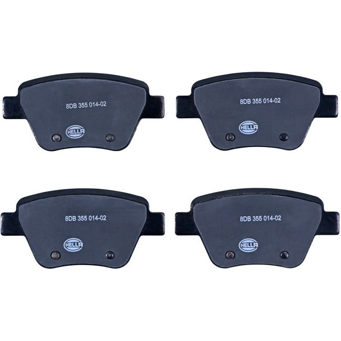 Hella Pagid 8DB 355 014-021 Bremsbelagsatz, Scheibenbremse Hella Pagid 8DB 355 014-021 Bremsbelagsatz, Scheibenbremse