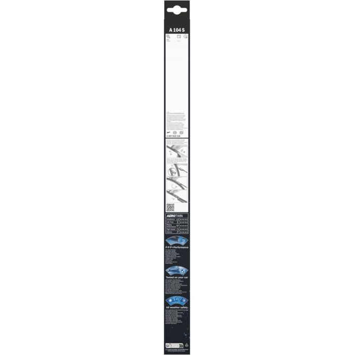 BOSCH A 104 S Scheibenwischer Aerotwin 3 397 014 118 BOSCH A 104 S Scheibenwischer Aerotwin 3 397 014 118