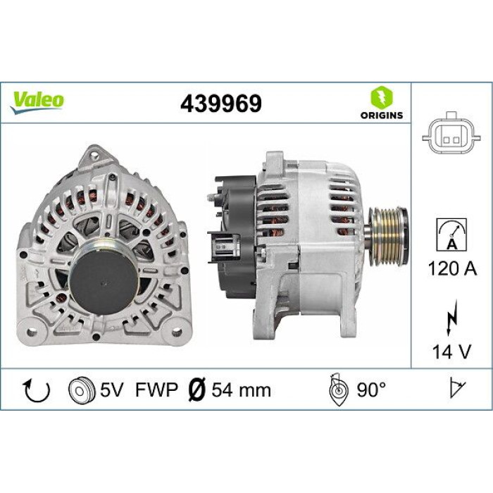 Valeo 439969 Generator ORIGINS