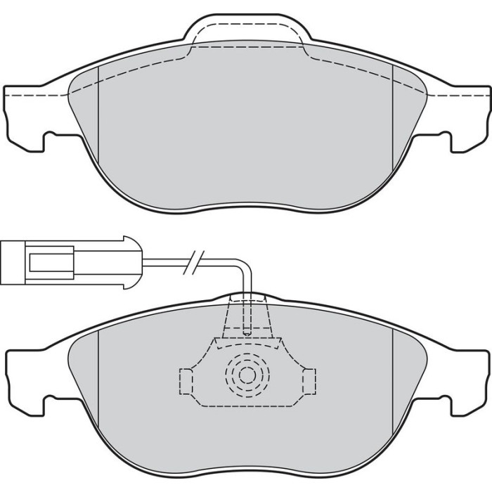 Valeo 302074 Bremsbelagsatz, Scheibenbremse ESSENTIAL