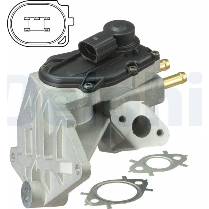 Delphi EG10424-12B1 AGR-Ventil Delphi EG10424-12B1 AGR-Ventil