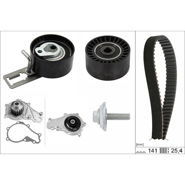 INA 530 0611 30 Wasserpumpe + Zahnriemensatz INA 530 0611 30 Wasserpumpe + Zahnriemensatz