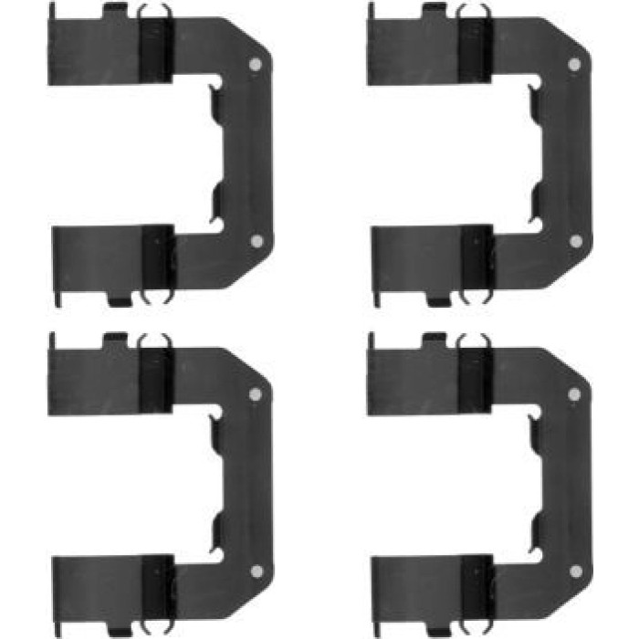 Zubehörsatz, Scheibenbremsbelag 8DZ 355 205-221 Zubehörsatz, Scheibenbremsbelag 8DZ 355 205-221
