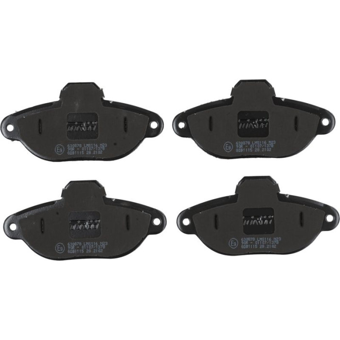 TRW GDB1115 Bremsbelagsatz, Scheibenbremse COTEC TRW GDB1115 Bremsbelagsatz, Scheibenbremse COTEC