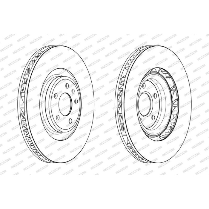 Ferodo DDF2686RC-1 Bremsscheibe PREMIER