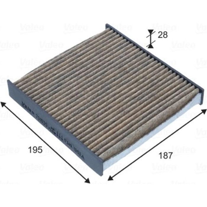 Valeo 701035 Filter, Innenraumluft PROTECT MAX Valeo 701035 Filter, Innenraumluft PROTECT MAX